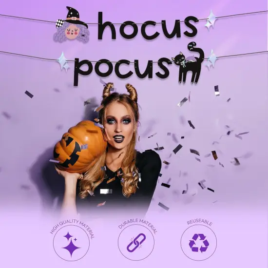 Hocus Pocus Wall Decor - Halloween Party {3}