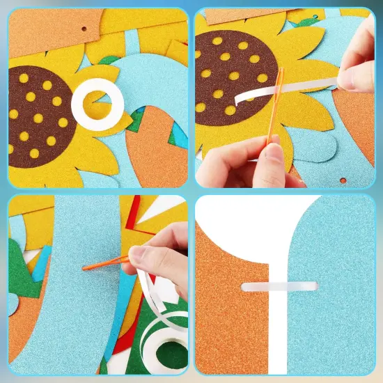 Summer Decorations Colorful Hello Summer Banner Ice Cream {3}