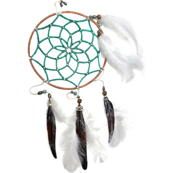 11" x 11" x 0.5" Dreamcatcher Texture Glass Fusing Kiln Mold {4}