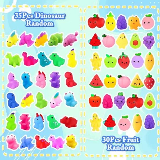 130Pcs Mochi Squishy Toys {2}