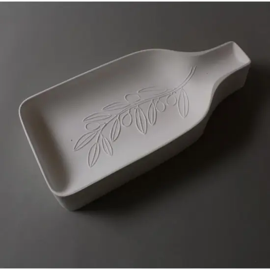 13.5&rdquo; x 6.25" x 2.25" Olive Bottle Slump Glass Fusing Kiln Mold {3}