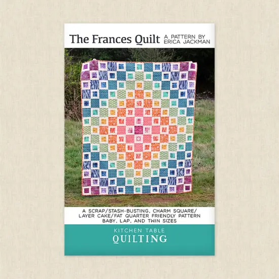The Frances Quilt (ktq 135) | Kitchen Table Quilting | Sewing Pattern {1}