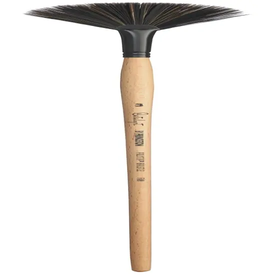 Princeton Catalyst Polytip Brush-Long Handle Fan Size 3 {1}