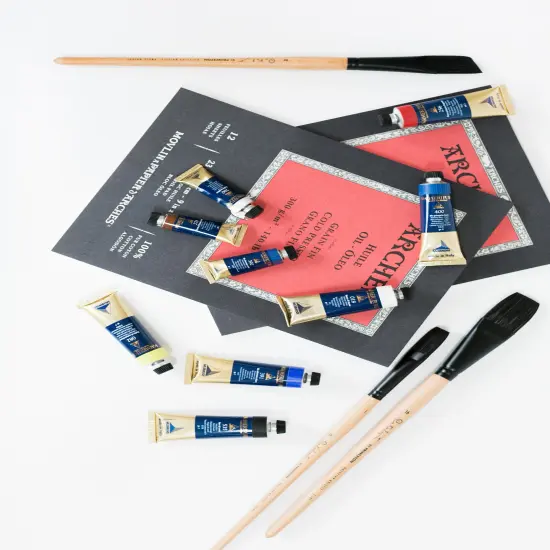 Princeton Catalyst Polytip Brush-Long Handle Angle Bright Size 12 {3}