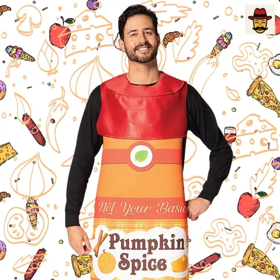 Pumpkin Spice Seasoning Costume for Celebrate & Enjoy Halloween {4}