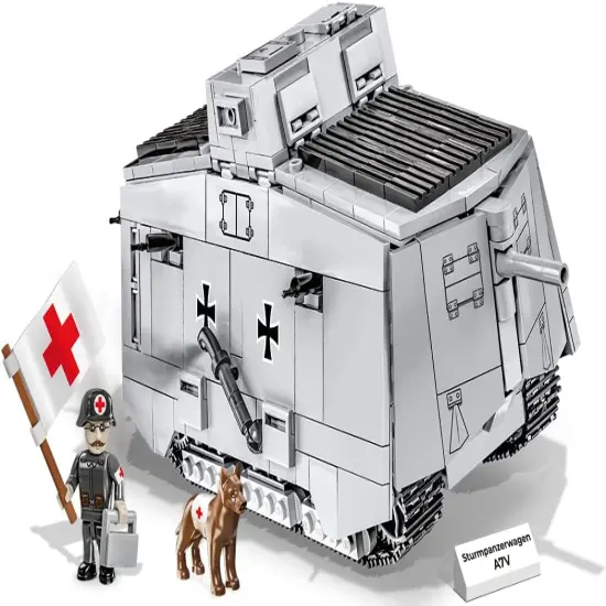COBI Historical Collection Great War Sturmpanzerwagen A7V Tank {2}