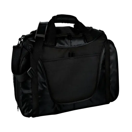 Port Authority&reg; Medium Two Tone Duffel Royal/Black {3}