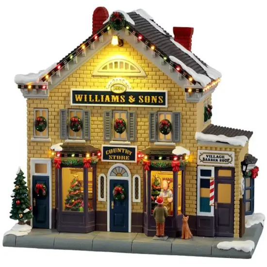 Williams & Sons Country Store - Lemax Norman Rockwell Series {2}