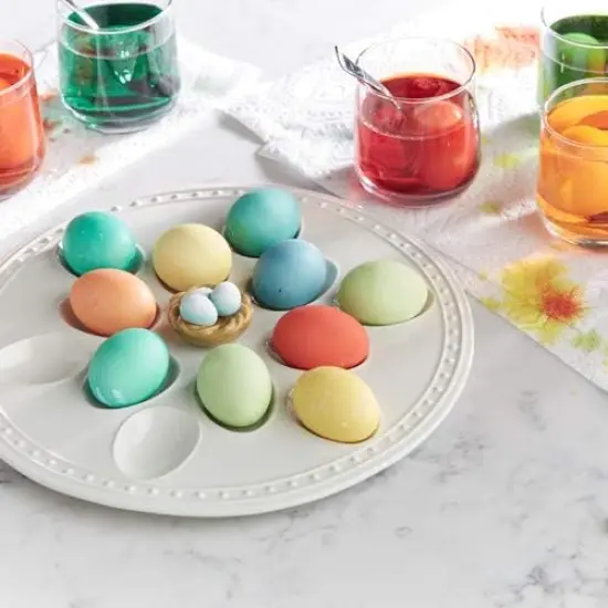 Robin's Egg Blue (Nest) A39 - Hand-Painted Ceramic Holiday D&eacute;cor - Spring Minis for the Home and Office {4}