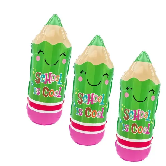 LA Balloons&reg; 29 Inch Back To School Pencil Green Balloon {5}