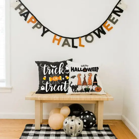 Halloween Pillow Covers 18x18 {2}