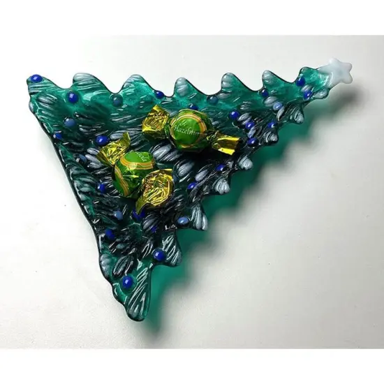 10.25" x 7.75" x 2" Triangle Glass Fusing Slumping Kiln Mold {2}