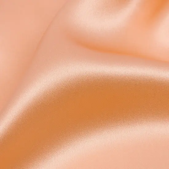 1 Yard Pale Blush Silk Charmeuse Fabric 44" Premium Silk Satin for Sewing {3}