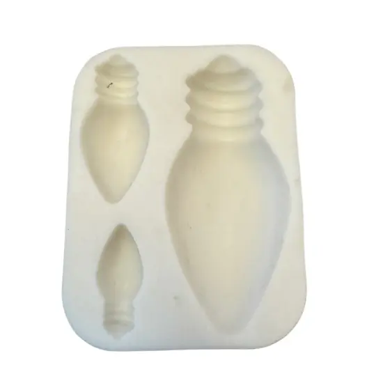 Christmas light bulb silicone molds {3}