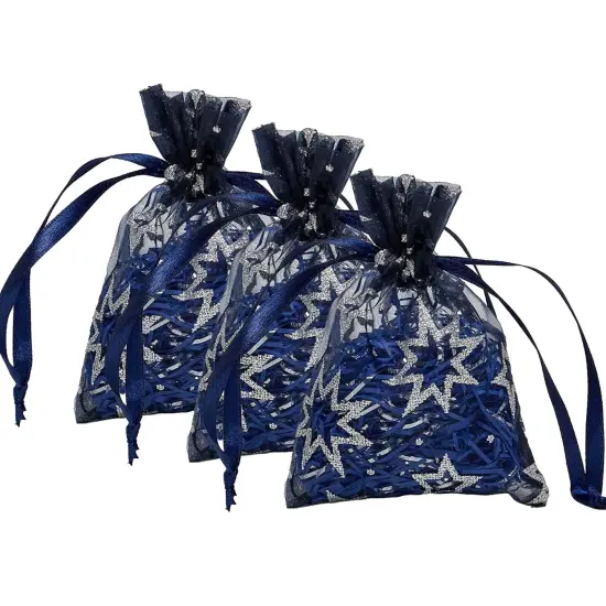 Printed Flat Organza Bag 3.5" x 5" Perfect for Small Gifts {4}