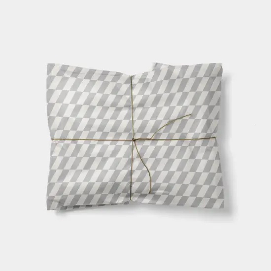 Diagonal Checkerboard Gift Wrap II {1}