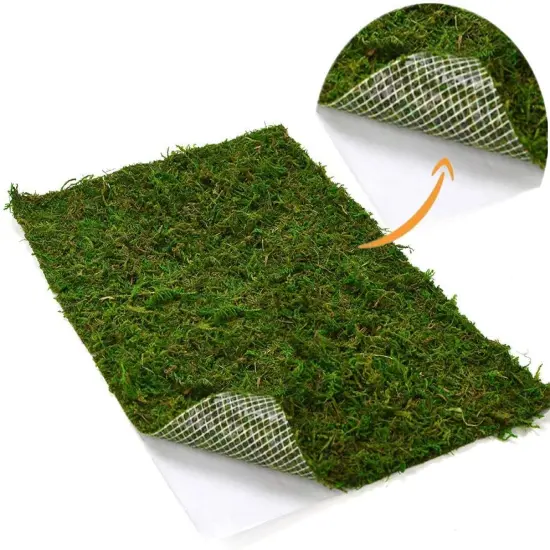 Fake Moss, 10.5oz Aftificial Decorative Green Grass for Centerpieces, Plant, Crafts, Flowers {1}