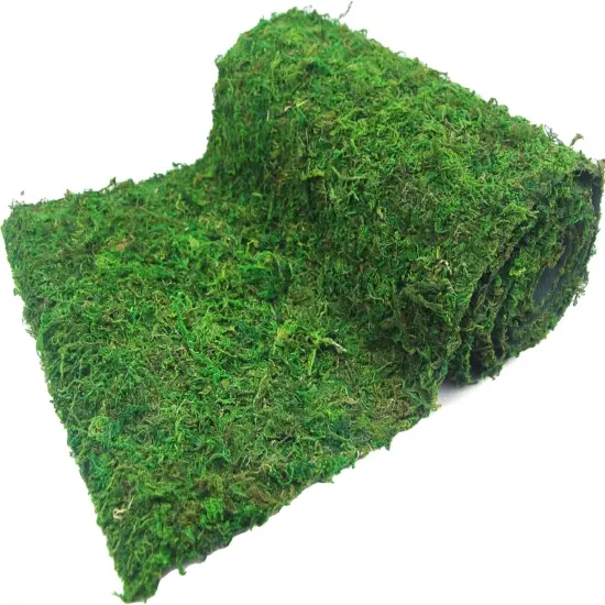 Moss Table Runner - Dried Moss for Crafts & Decoration {1}