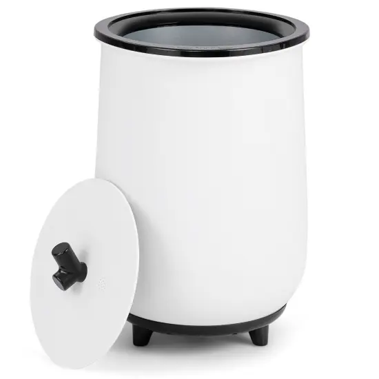 23 Liter Bucket-Style Towel Warmer with Power Button and Tree Branch-Shaped Handle Coffee {7}