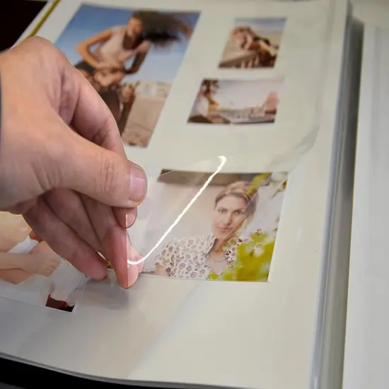 Self-Adhesive Photo Album, Dust-free, glue free and waterproof Scrapbook Album, Family album, Leather Cover, Hand Made DIY Albums {4}