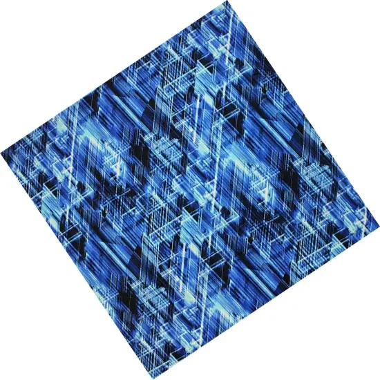 Artificial Intelligence Printed Spandex {5}