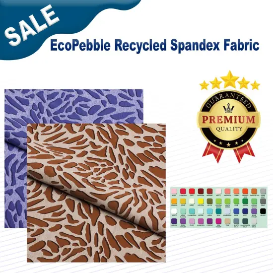 EcoPebble Recycled Spandex Fabric Taupe {2}
