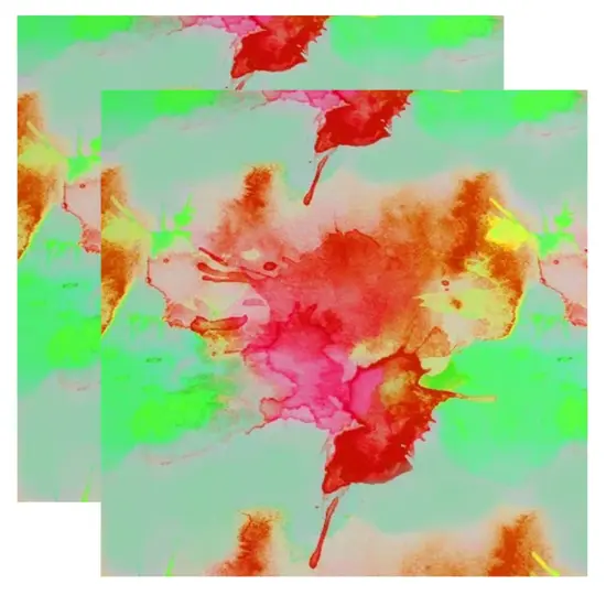 Neon Pastels Printed Spandex {3}