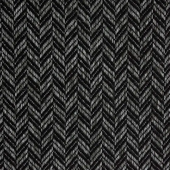 Chevron High-Durability Polyester Upholstery Fabric Metal {3}