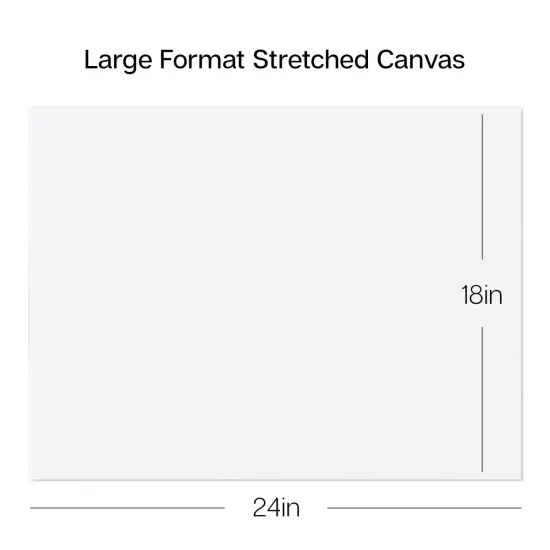 KINGART&reg; Stretched Canvas 18" x 24", 4-Pack {2}