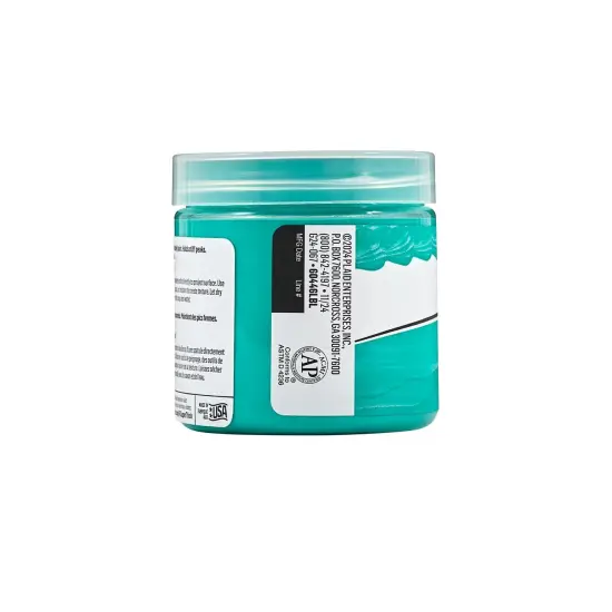 FolkArt Super Thick Acrylic Paint Turquoise 4 oz - 60446 {4}