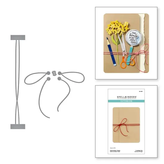 Spellbinders Etched Dies From The Field Notes -Twine {6}