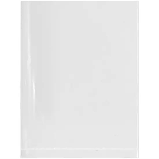 Plymor 3" x 4", 1.5 Mil Flat Open Clear Plastic Poly Bags {1}