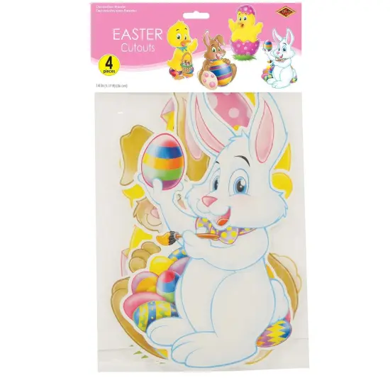 48 Pack Bulk Easter Cutouts {3}