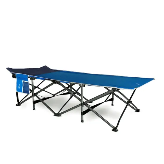 Hidden Wild Hidden Wild XL Folding Camping Cot - 78.75" Blue {4}