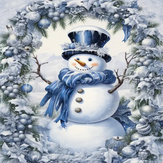 Snowman Diamond Art Painting Kits for Adults & Kids Beginner {1}
