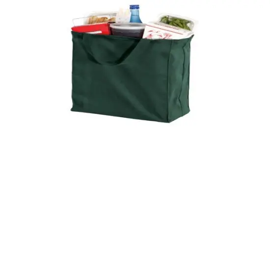Port Authority&reg; Ideal Twill Grocery Tote {5}