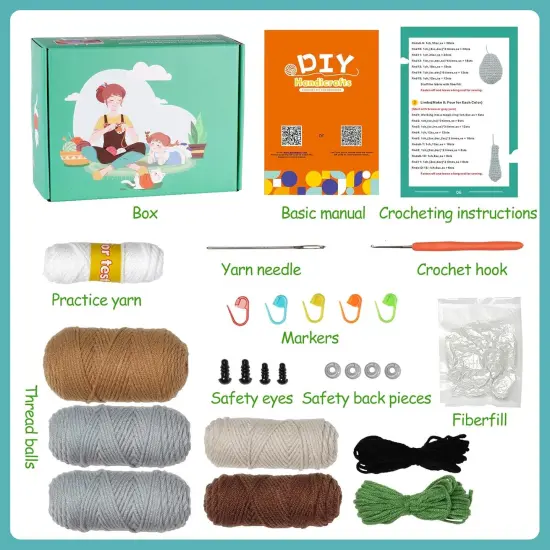 Crochet Kit for Beginners Kids Learn to Crochet for Starters {2}