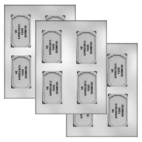We Appreciate Your Business Chocolate Mold {2}