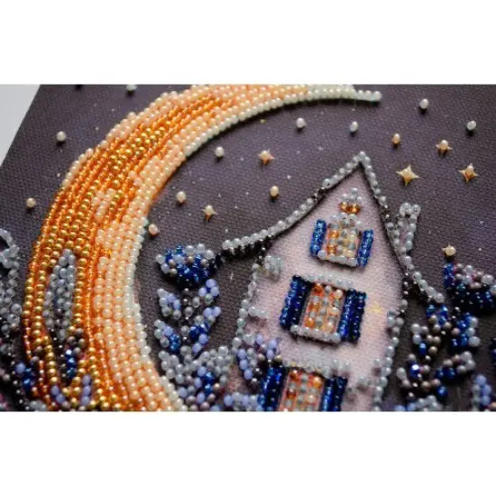 Mini Bead embroidery kit - The magic of the night sky {5}