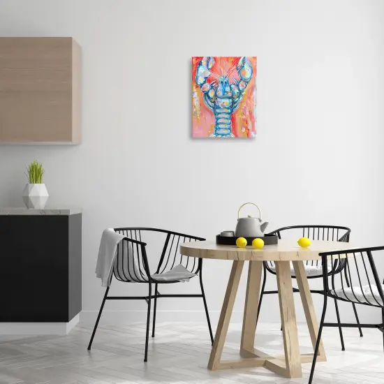 Stupell Industries Abstract Patchwork Lobster Canvas Wall Art Design by Estelle Grengs {2}