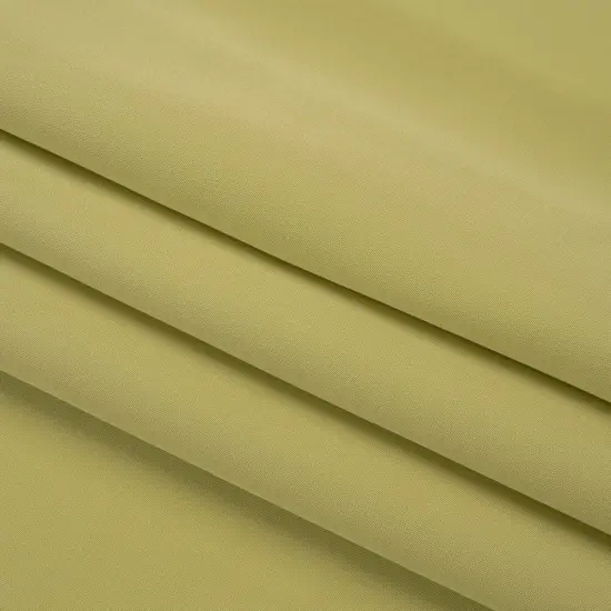 1 Yard Soft Nile Green Silk Crepe 44" Wide Heavyweight 4 Ply Fabric for Couture Projects {4}