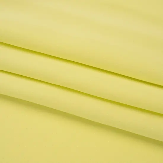 1 Yard Silk Crepe Fabric 44" Wide Bright Sunny Lime for Wedding Gowns & Blouses {4}