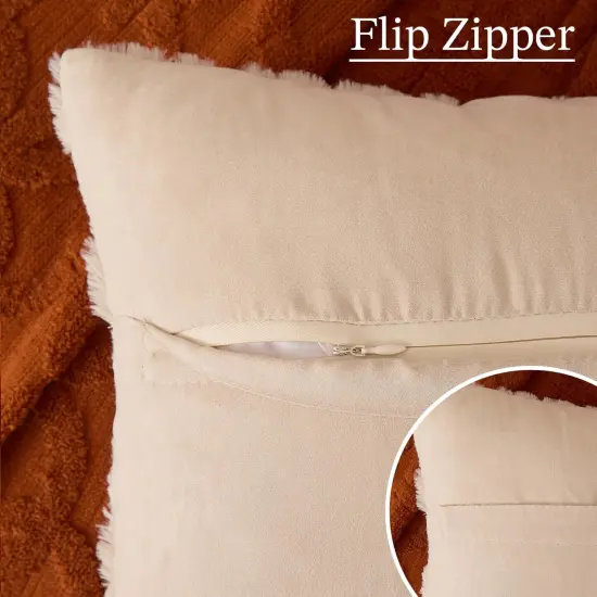 2 Packs Fall Pumpkins Pillow Covers 18x18 Inch {4}