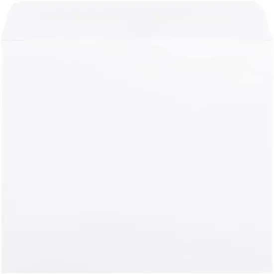 7 x 10 Open End Catalog Commercial Envelopes with Peel and Seal Closure - White - 25/Pack {1}