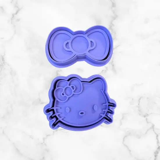 Cute Cat & friends Fondant and Cookie Cutter from Mini to 3.5 {1}