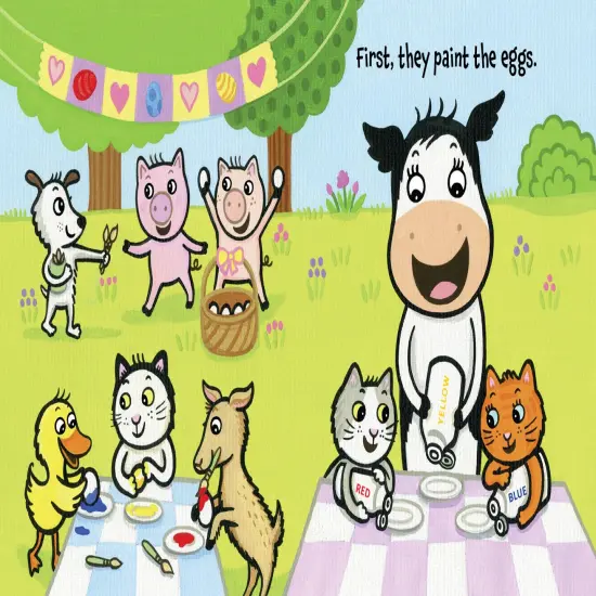 Egg Hunt with Max and Moo (a Lift-the-Flap Book) {3}