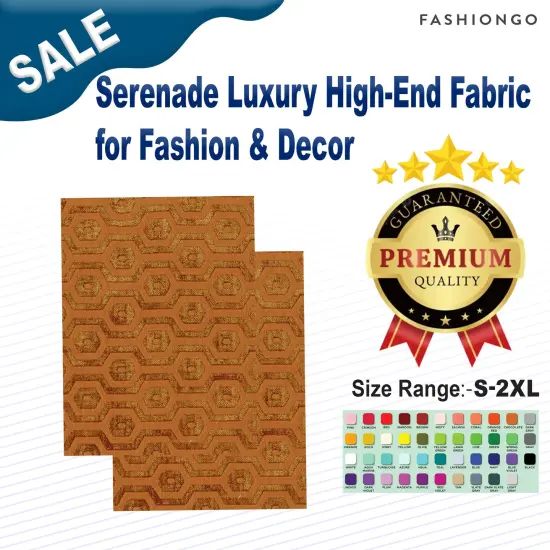 Serenade Luxury High-End Fabric for Fashion & Decor Onyx {2}