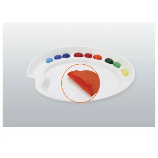 Mijello&reg; Ellipse-Small Acrylic Peel-Off Palette {6}