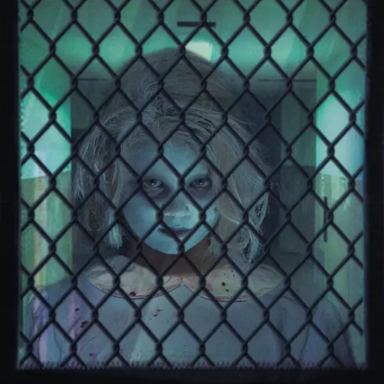 Northlight "Don't Open" Hospital Entryway Halloween Scary Door Decoration - 6' Gray {6}