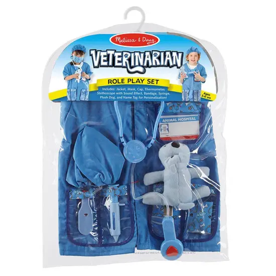 Veterinarian Role Play Costume Set {3}